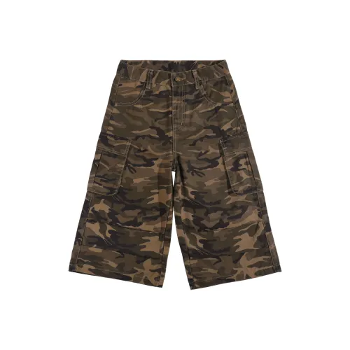 ZAZN Джинсовые шорты Женские Камуфляж