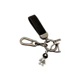 Замша Черный + Маленький Космонавт Серебряный + Простота Карабинеры