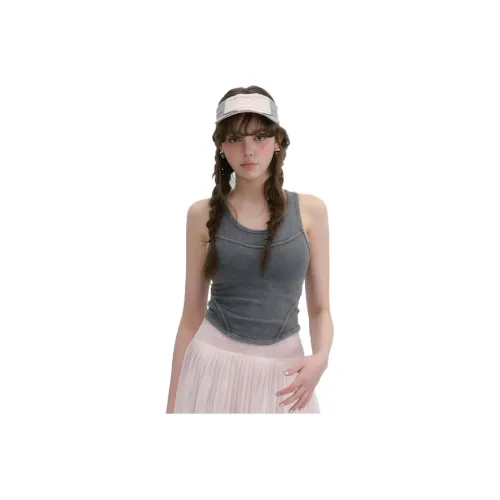 Guuka Hero Серые Женские Майки