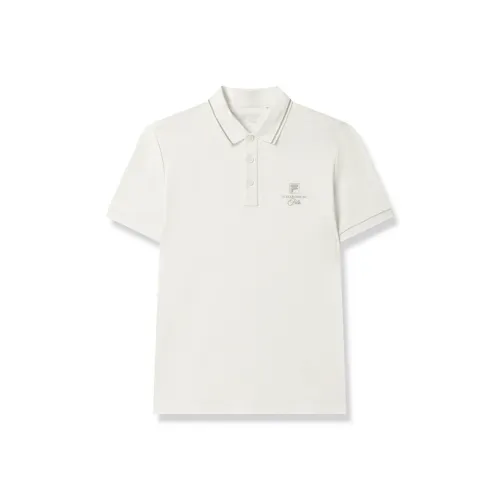 FILA HERITAGE Короткий рукав POLO Мужской Cloud White