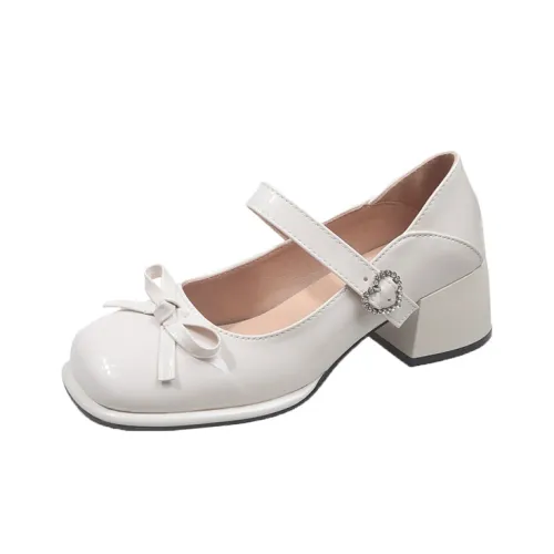 JEPSEN Квадратный каблук Mary Jane Женские туфли