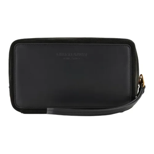 AMANI Коровья кожа Косметичка Женская Черная