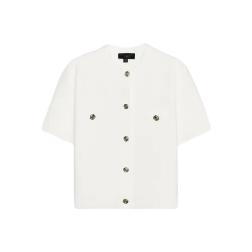 ZARA Белый Женские Трикотаж