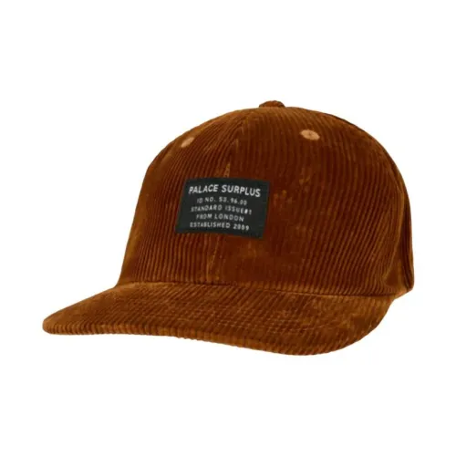 PALACE Вельветовые кепки унисекс коричневые