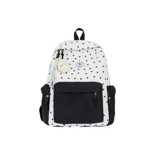 Vack Нейлон Рюкзак Стандартный Женский Черный Розовый Светло-Желтый Зеленый Светло-Синий