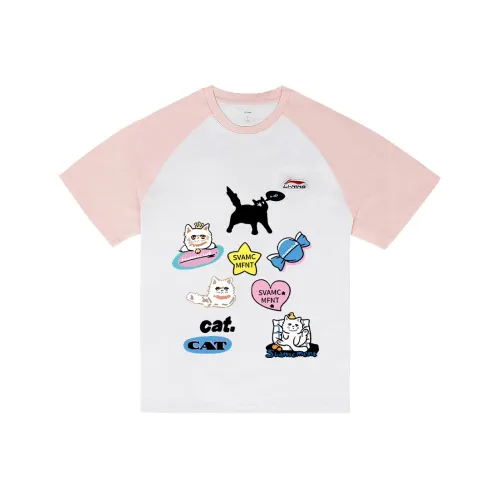 Подкладка Короткий рукав Т-рубашка Унисекс