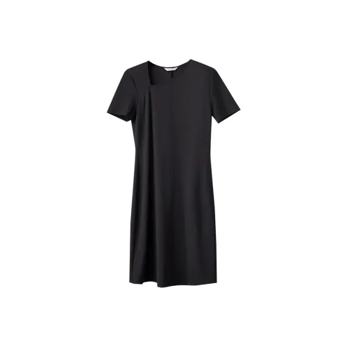 AMII Короткое платье с короткими рукавами женское