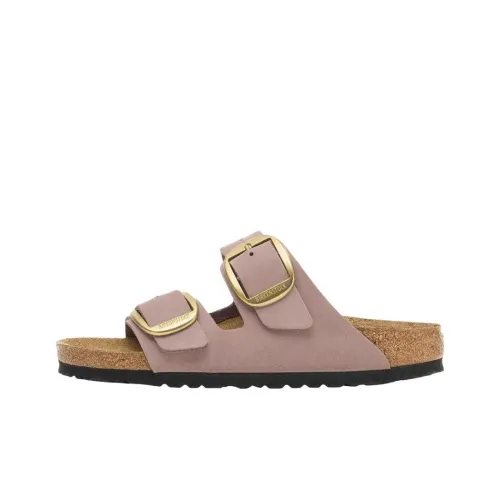 Birkenstock Arizona Big Buckle EVA Устойчивые к истиранию Слипоны Женские Фиолетовые Узкие