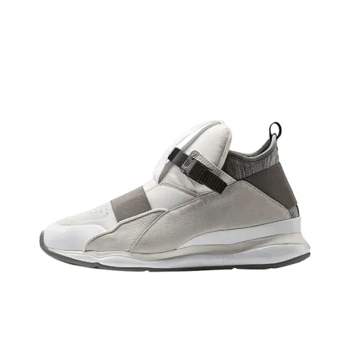 Alexander McQueen X PUMA CELL Bubble Устойчивый к истиранию Низкий Топ Повседневная обувь Мужская Серый Белый Черный