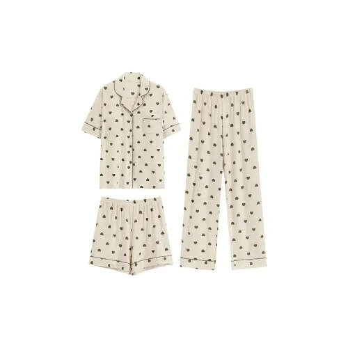 GOSO Абрикос Женские Пижамные Комплекты