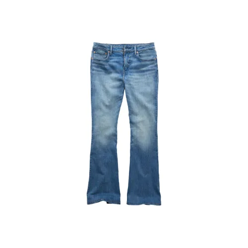 AMERICAN EAGLE Джинсовый синий Мужские Джинсы