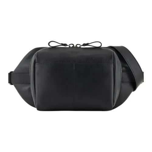 AMANI Сумка через плечо из коровьей кожи Мужская Черная