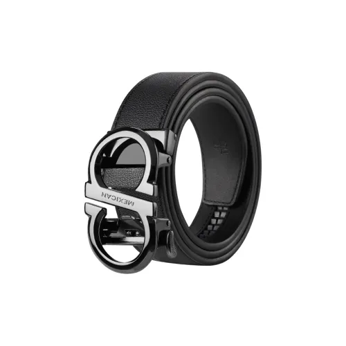 MEXICAN Ремни из коровьей кожи мужской 3,5 см