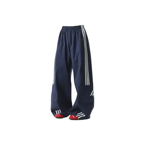 DAND Темно-синие унисекс повседневные брюки