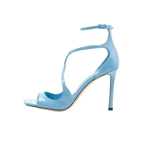 Jimmy Choo Azia One Strap Sandals Women's Blue Джимми Чу Азиа Один Ремешок Сандалии Женские Синие