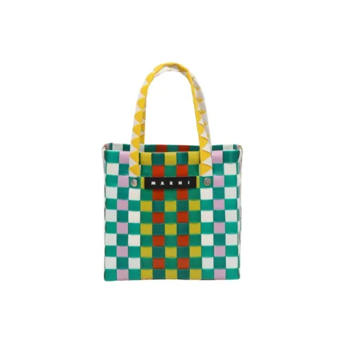 MARNI Пластик Тоут Сумка Сумка для покупок Сумка Обычный Унисекс Многоцветный