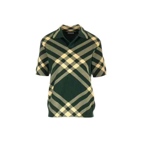 Burberry SS24 Поло Женское Зеленое