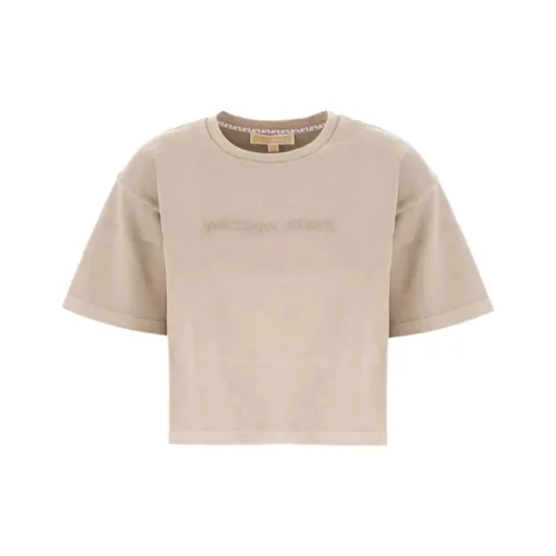 MICHAEL KORS Т-рубашка с оборванным плечом женская