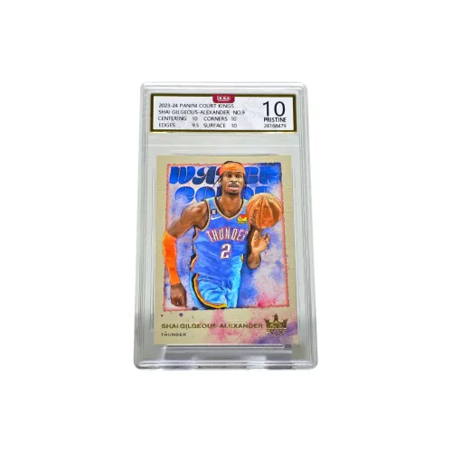 PANINI 2023 24 Баскетбол NBA Thunder Команда Александр SGA High END Масляная живопись Коллекция Игрок Карта Редкая Карта