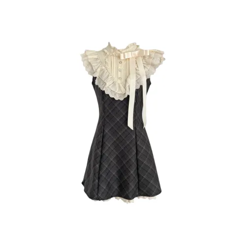 POPO.INFO Без рукавов Платье Женское