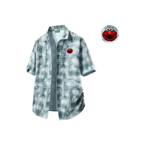 SESAME STREET Короткий рукав рубашка унисекс