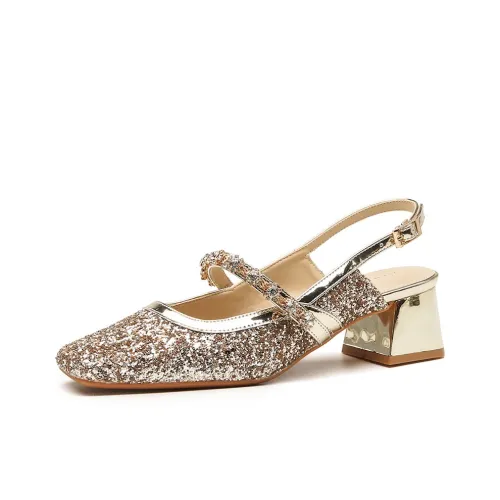 GOSO Высокие каблуки Золотой Женские