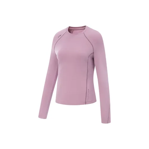 LINING Fitness Series T-Shirt Женская HUYU Фиолетовый