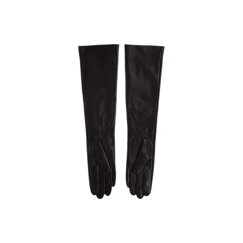 KARL LAGERFELD / Karl Lagerfeld Jeans Козья кожа, полиэстер, эластан Перчатки женские