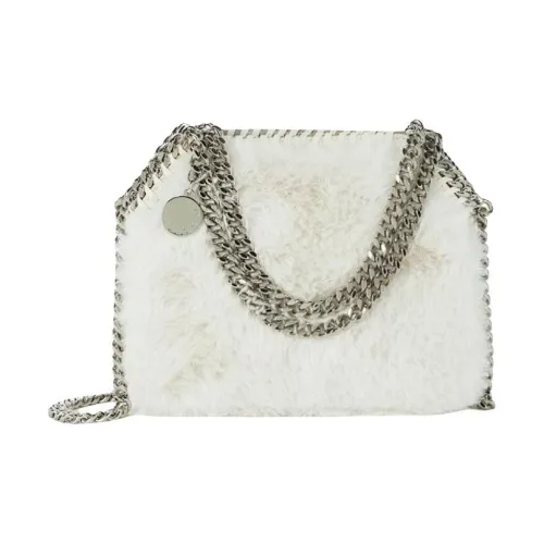 Stella McCartney Искусственный мех Портативная Сумка через плечо Сумка на плечо Женская Белая