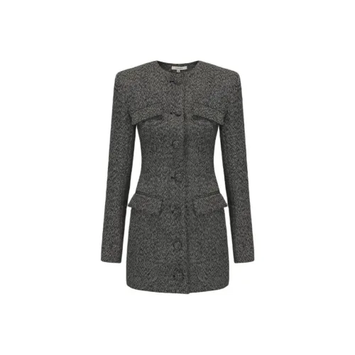 MARKGONG Black Женские Длинные Рукава Платья