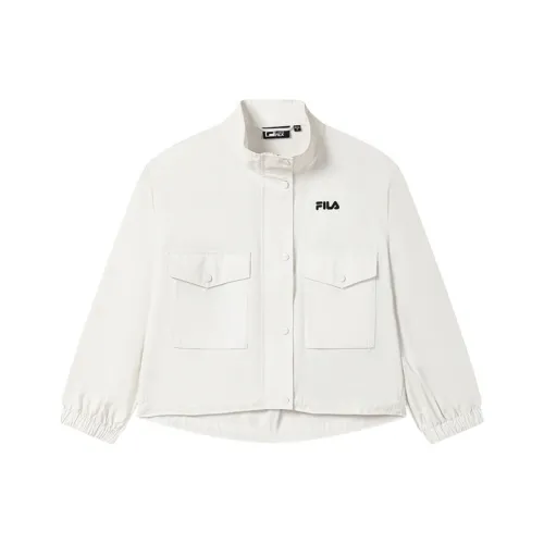 Fila Heritage Cloud White Женские Куртки