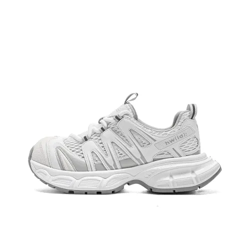 Hotwind Low Топ Толстая подошва Кроссовки Женские