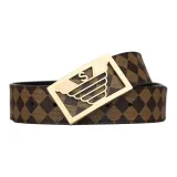 Золотистая пряжка S