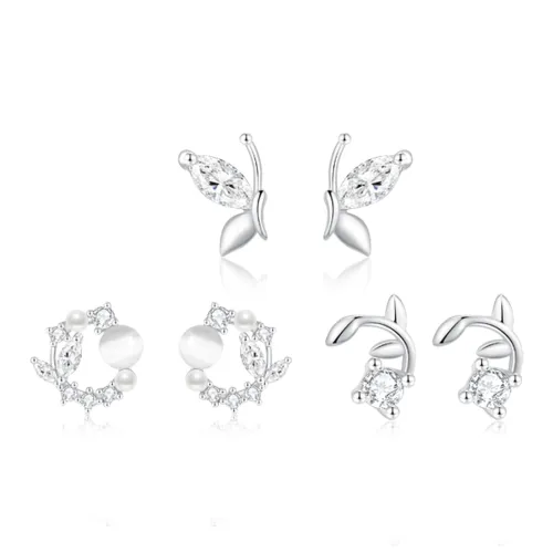 Барби Alloy Серьги-гвоздики Женские