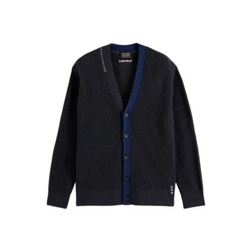 Scotch&Soda Выстиранный Черный Мужской Трикотаж