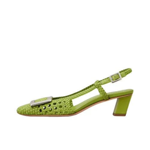 Roger Vivier Belle Vivier Высокие каблуки Зеленый Женские