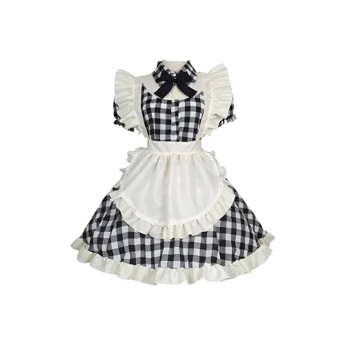 ACJL Платье + Нарукавник с Бантом Женские Комплекты с Юбкой