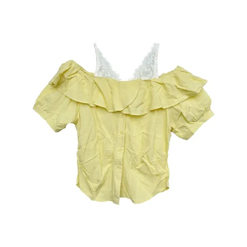 MORii Желтые Женские Рубашки