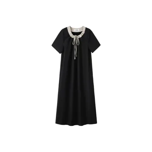 XISHIMIANMA Короткий рукав Платье Женское