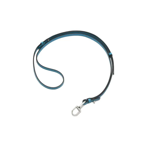 Delvau Alpina Сумка из телячьей кожи ремень женский синий