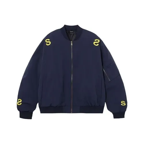 PAINT STAIN Бейсбольная куртка Мужской Классический Цвет