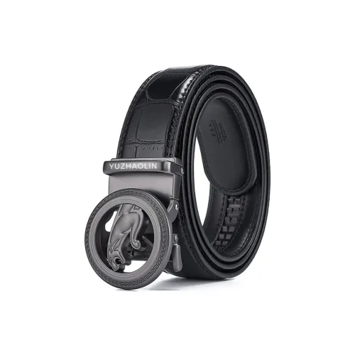 ЮЙЧЖАОЛИНЬ Спилок коровья кожа Ремни Мужской Ширина 3,5CM