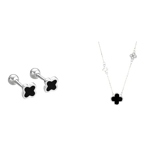 Серьги-гвоздики Braided Bun Alloy Женские