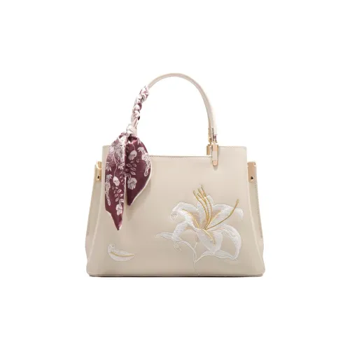 Old Man's Head Сумка через плечо из синтетической кожи сумка обычного размера женская цвет Лилия цвет Экрю