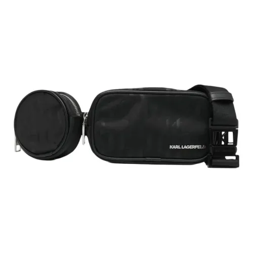 Karl Lagerfeld Полиимид Сумка через плечо Маленькая Мужская Черная