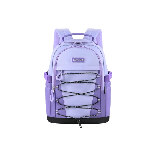 EDISON Oxford Student Bag Детский Светло-Серый Aqua Синий Bee Желтый Taro Фиолетовый