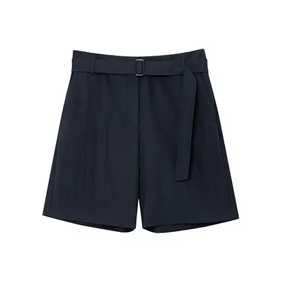 OVV Темно-синие Женские Повседневные Шорты