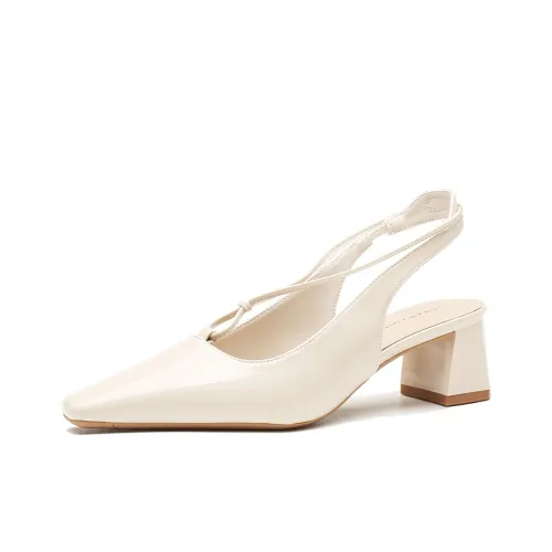 GOSO Грубый каблук Высокие каблуки Женские Белые