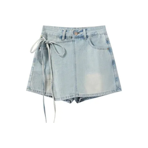 YICHEN Джинсовые короткие юбки для женщин