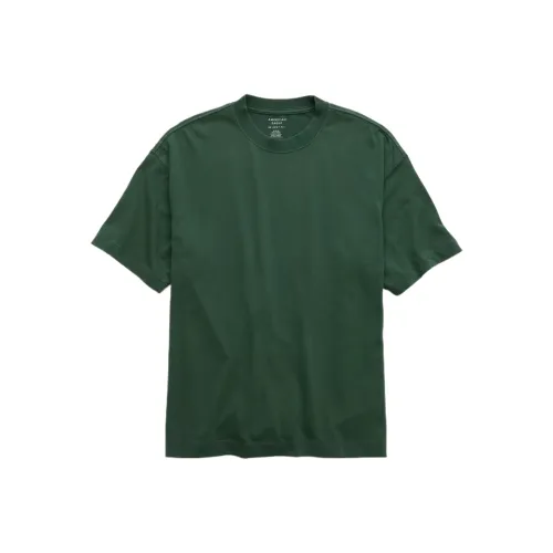 AMERICAN EAGLE Зеленая Мужская Футболка